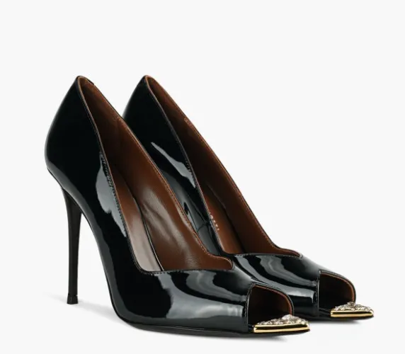 GIUSEPPE ZANOTTI INTRIGO CRYSTAL OPEN TOE