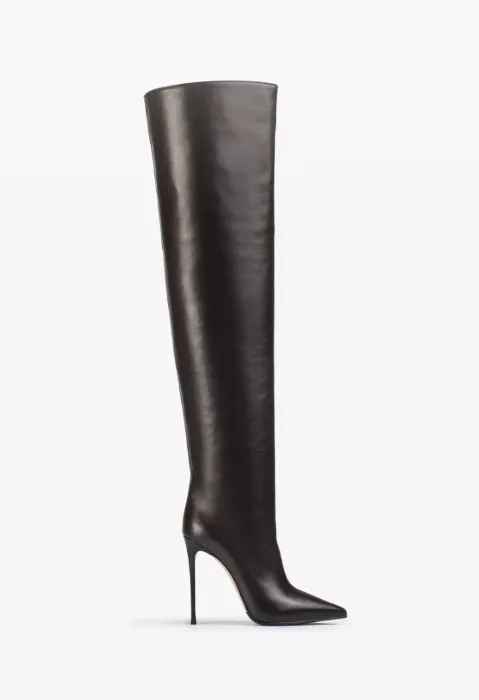 Tall Leather Boots: Le Silla 