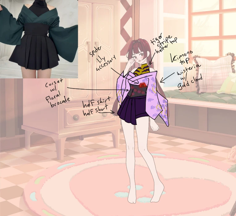 Alternate VTuber Outfit