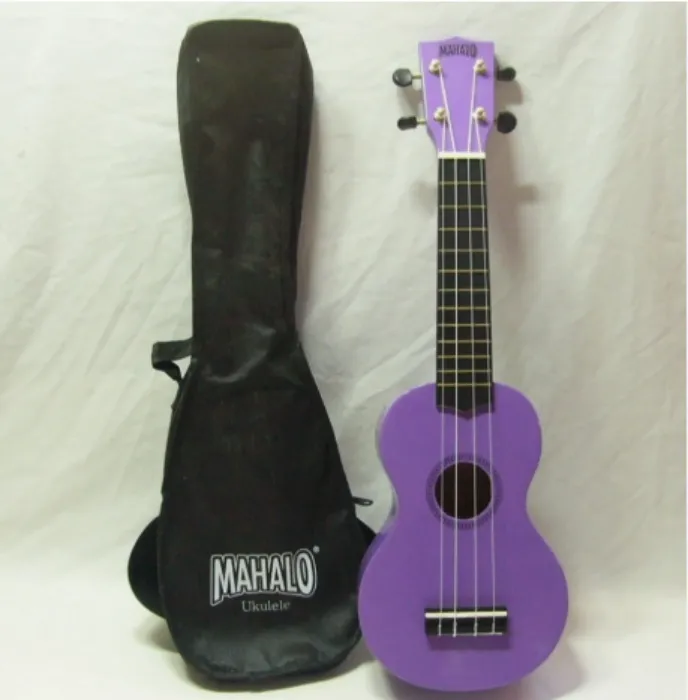Mahalo Ukulele Rainbow Series Purple Soprano New in Case