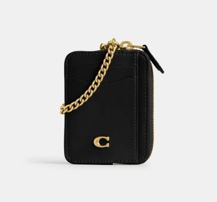 Coach Essential Chain Card Case