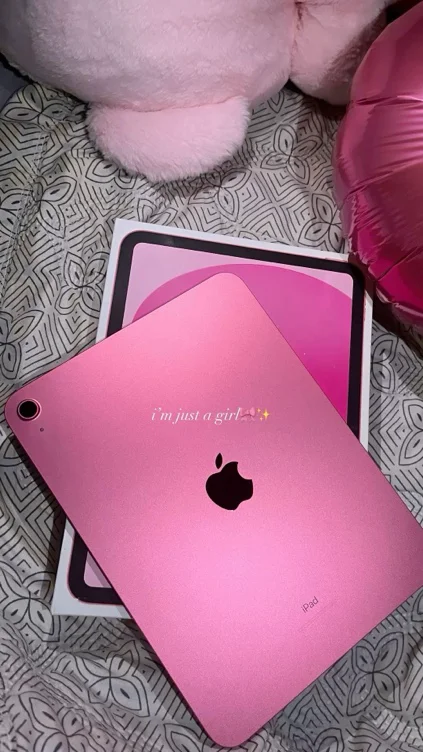 pink ipad 