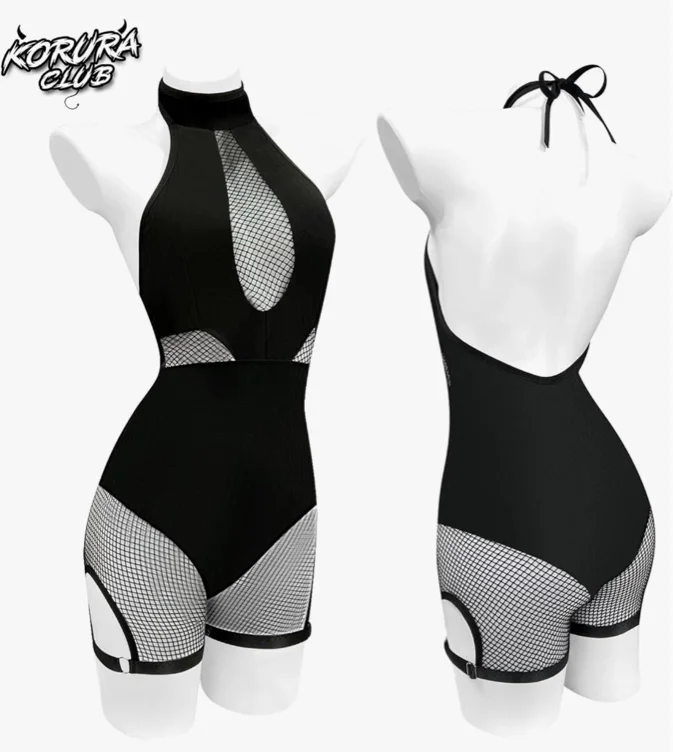 KORURACLUB Black Bodysuit