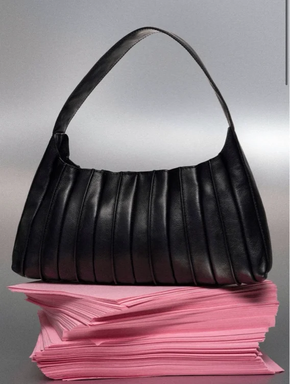 With Jean purse 