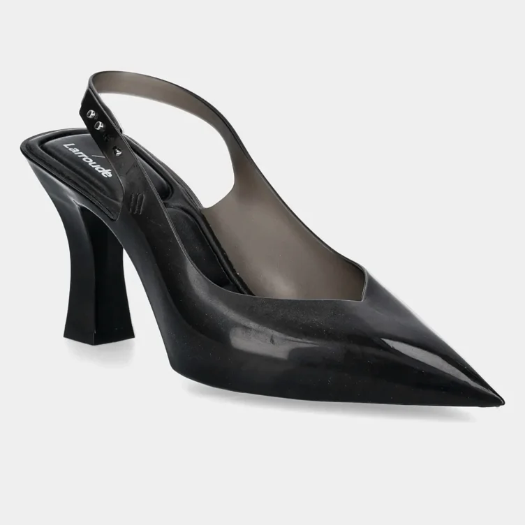 Melissa szpilki MELISSA SLINGBACK HEEL + LARROUDE  kolor czarny M 33606