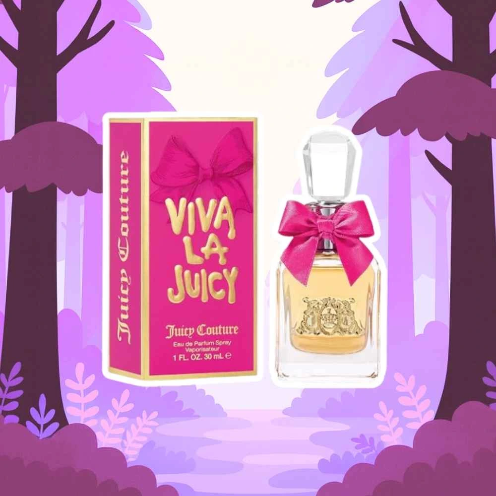 Juicy Couture Viva La Juicy Eau De Parfum, Women's Perfume with Notes of Mandarin, Gardenia & Caramel, Floral & Sweet Perfume for Women, EDP Spray - 1 Fl Oz (Pack of 1) - Viva La Juicy