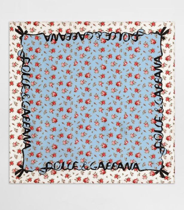 Dolce & Gabbana rose scarf