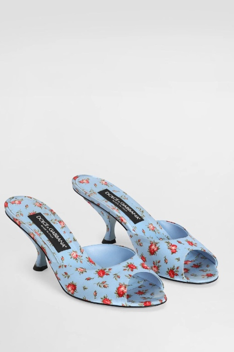Dolce & Gabbana rose mules