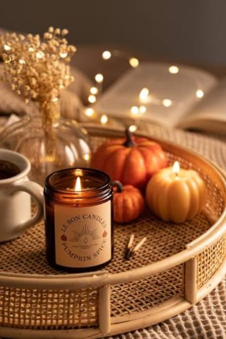 Autumn candles 