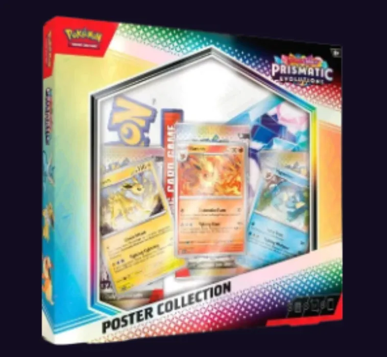 Pokémon TCG: Prismatic Evolutions Poster Collection