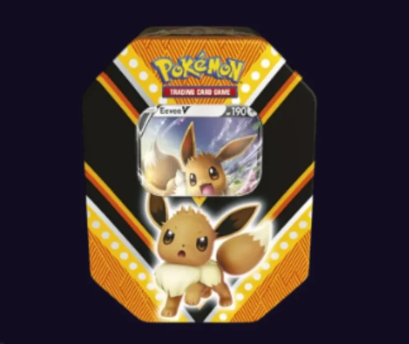 Pokémon TCG: V Powers Tin – Eevee V – English