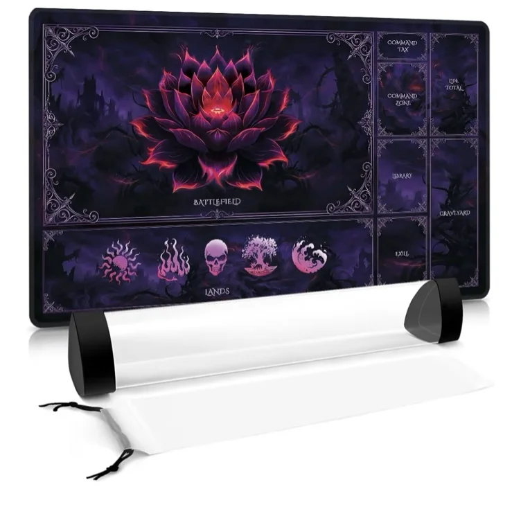 Lotus magic the gathering play mat