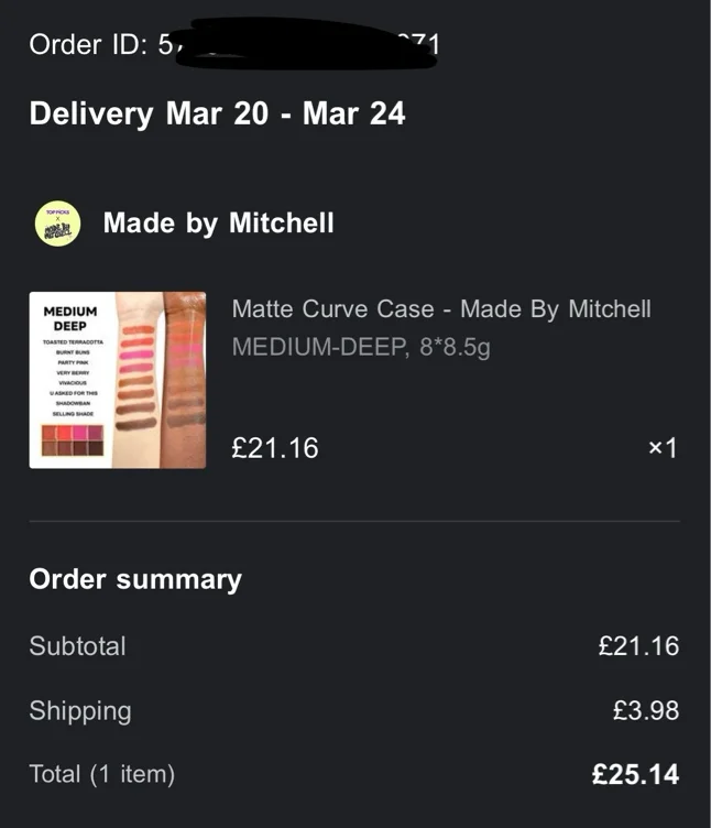 Made by Mitchell Curve Case 