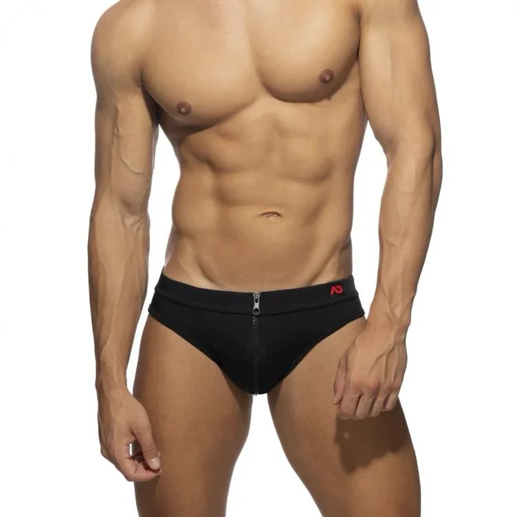 Addicted Allover Zip Swim Brief (ADF150)
