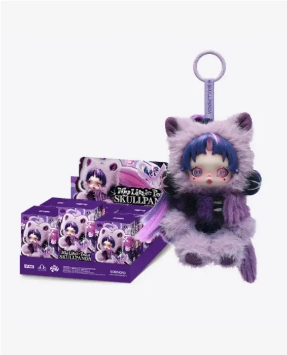 POPMART : SKULLPANDA × My Little Pony Series Plush Doll Pendant (1 BOX ONLY)
