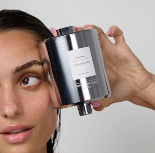 Shower Filter | Filterbaby Pro Series Titanium Aluminum Shower Filter