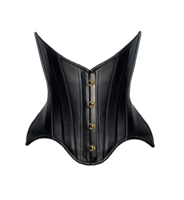 CORSETORIUM underbrust leather corset 🖤
