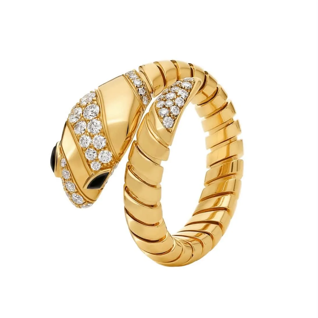 Serpenti Tubogas Ring Gelbgold