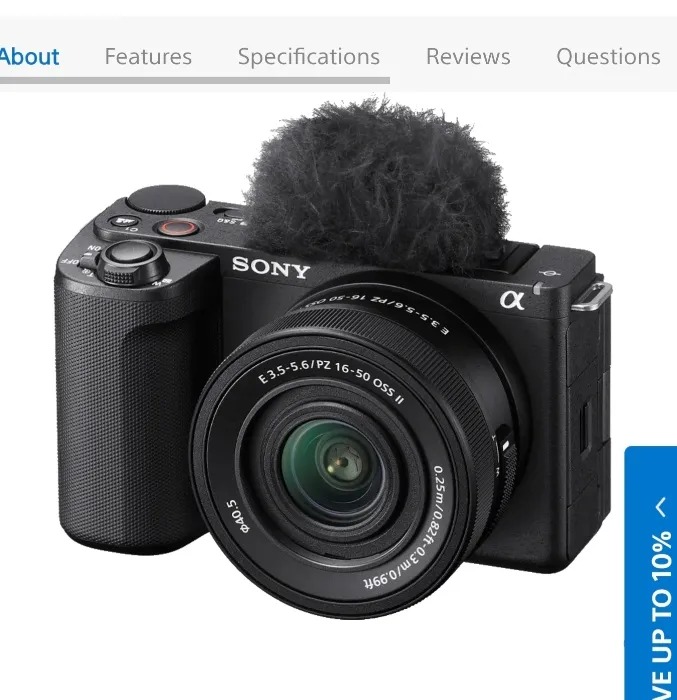 Sony Alpha ZV-E10 II Camera 