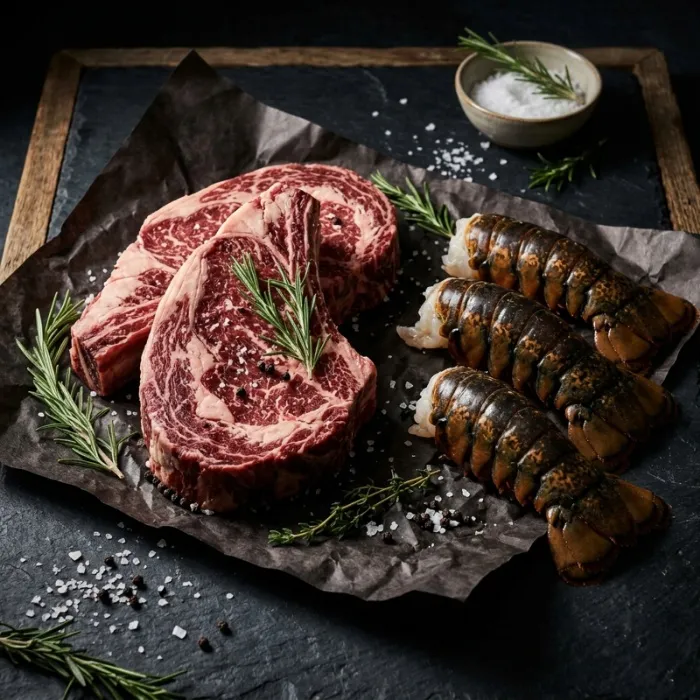 Steak and Lobster Feast