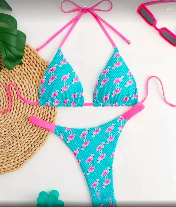 Flamingo bikini 