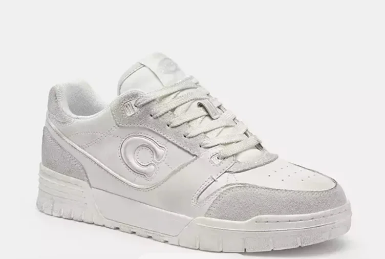 COACH Soho Sneaker In Distressed Leather