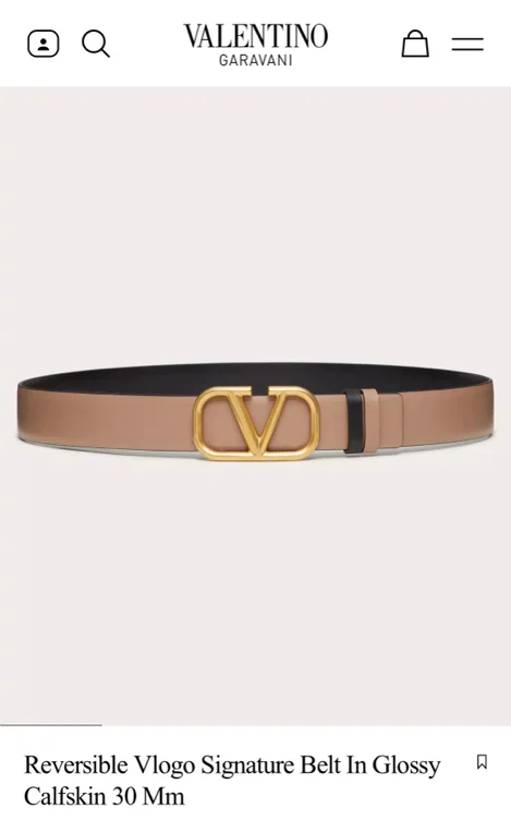 Valentino Belt 
