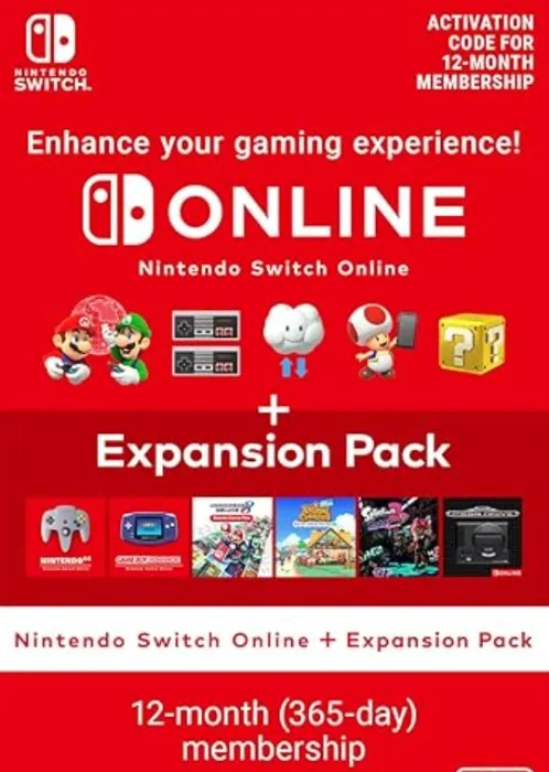 Nintendo Switch Online + Expansion Pack