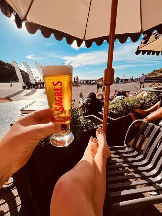 Glass of beer 