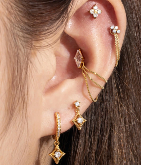 4 Pairs of Earrings - EricaJewelers.com