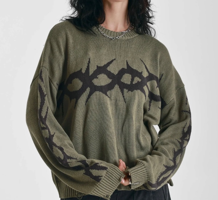 Barbed jumper 
