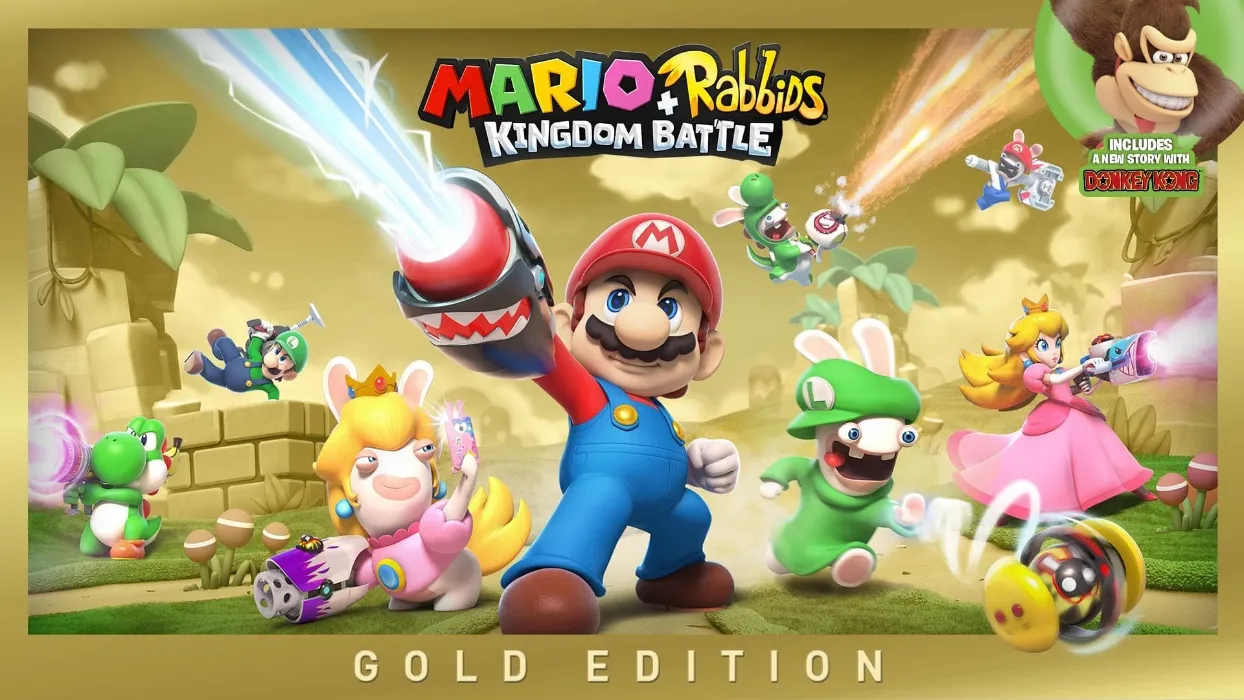Mario + Rabbids Kingdom Battle Gold Edition for the Nintendo Switch