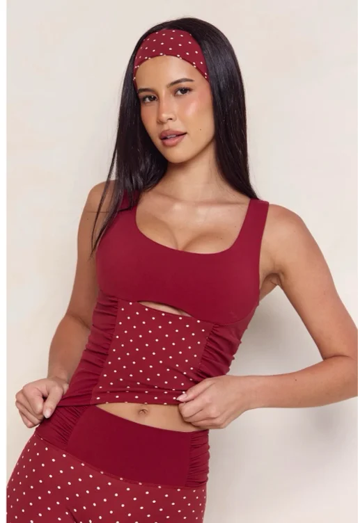 Merlot Leggings & tank top Set by Astoria LUXE BALANCE