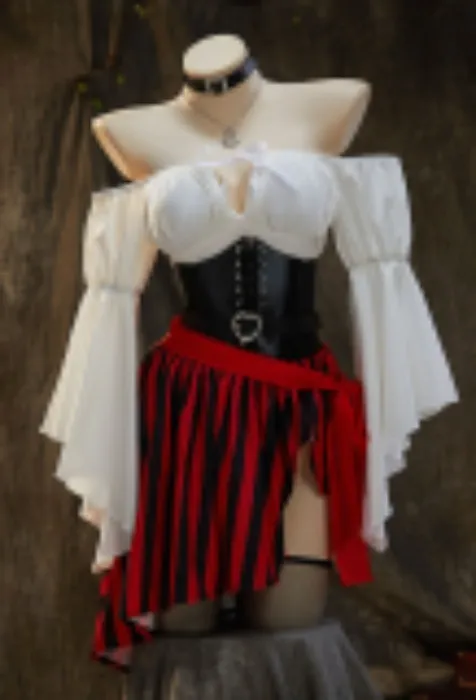 Female Pirate Outfit Halloween Costume