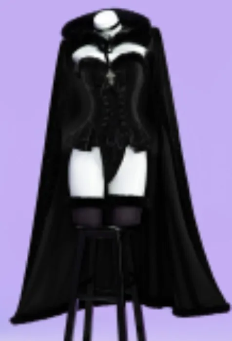 Christmas Gothic Plush Suit Velvet
