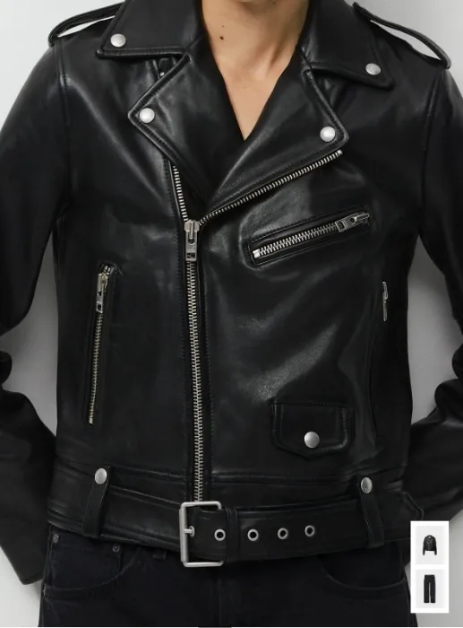 Testino Biker Jacket - Leather