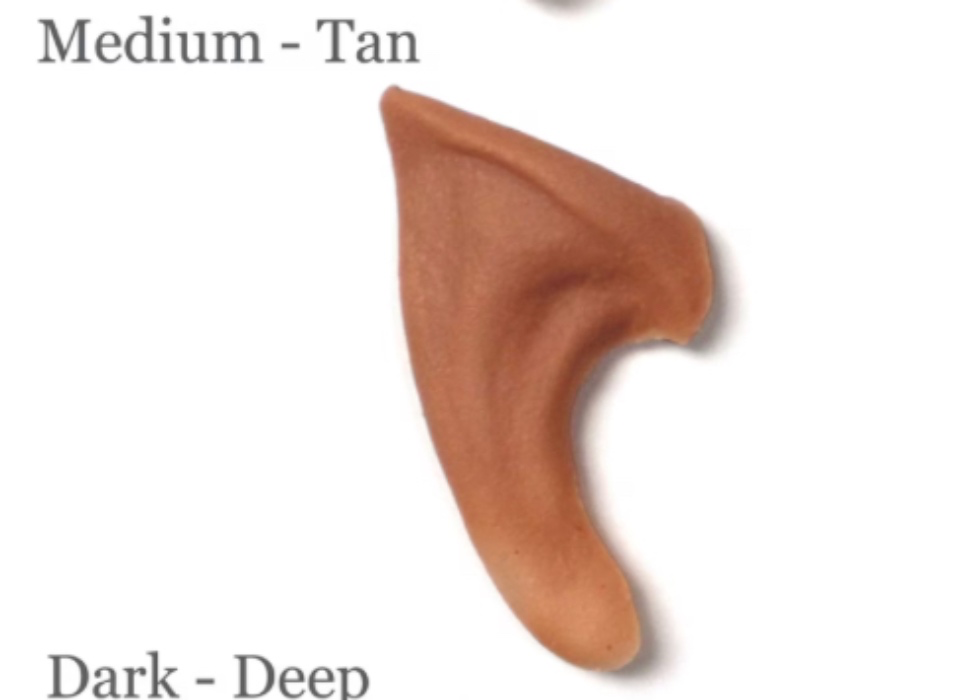 Elf Ears Tip Prosthetics Cosplay Silicone (Latex Free) E01