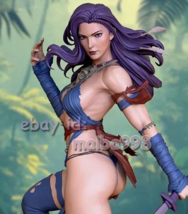 Kit de garagem Savage Psylocke impressão 3D kit modelo boneco sem pintura GK