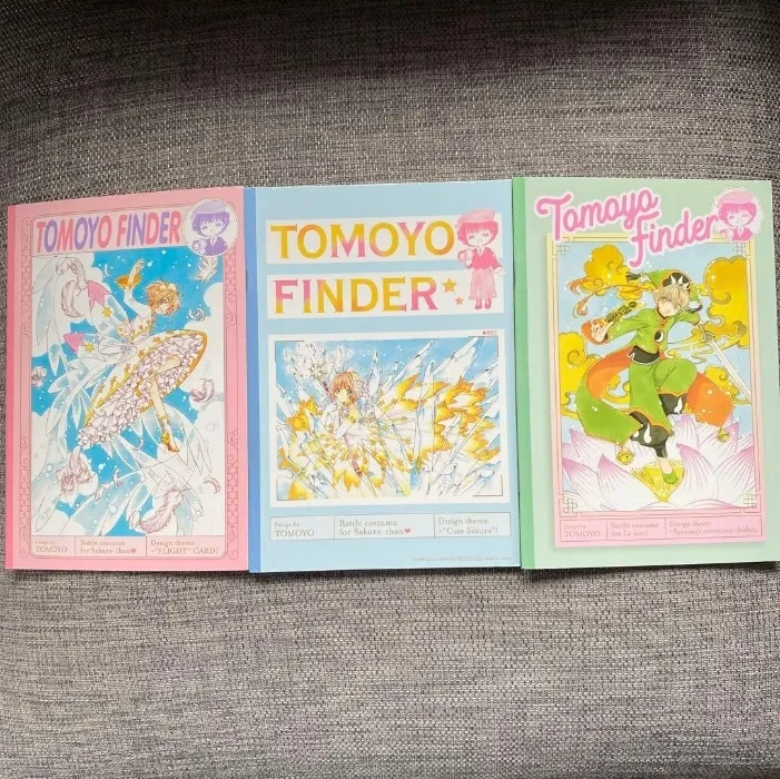 x3 CardCaptors Notebooks