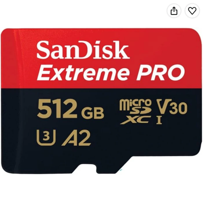 SanDisk 512 GB Extreme PRO microSDXC