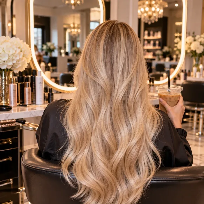 Visit to Hair Salon