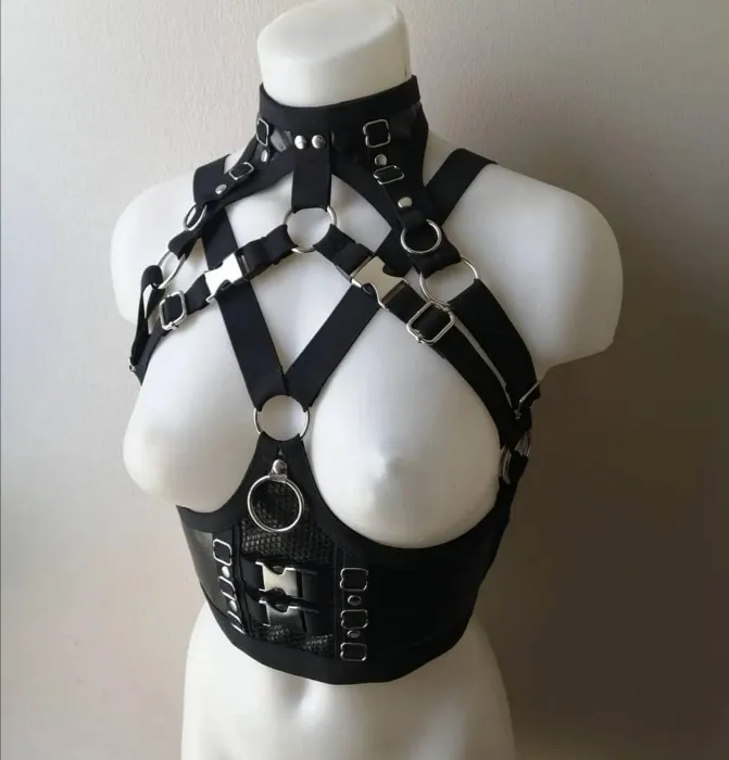 similicuir domina jacket