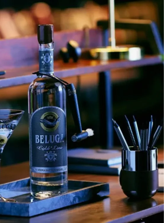 Beluga vodka , masters favourite 