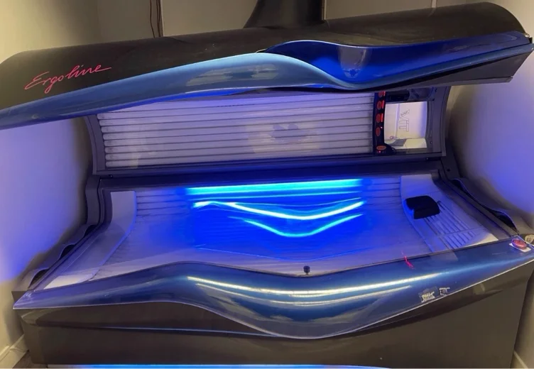Sun bed sesh 
