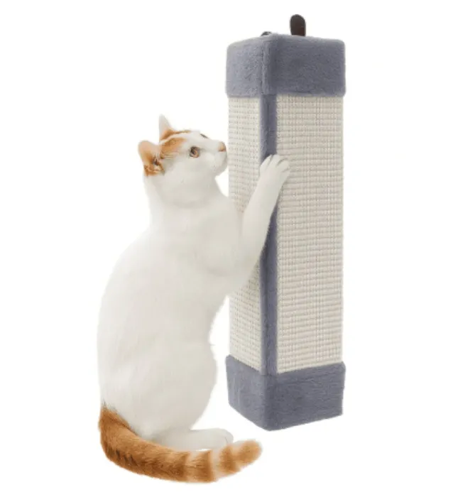 Rascador Esquinero Gris para Gatos