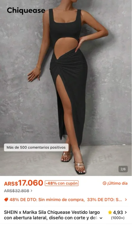 Sexy black dress 
