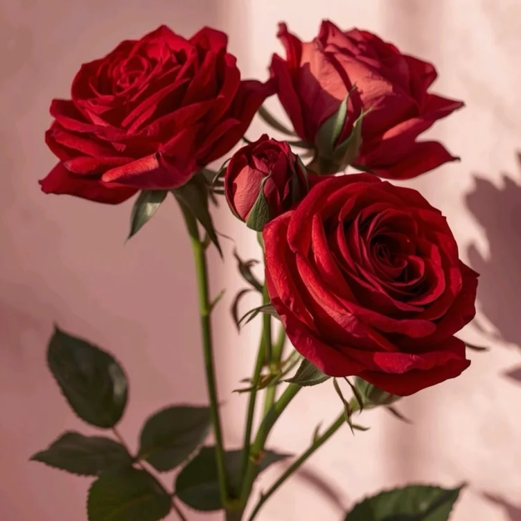 red roses