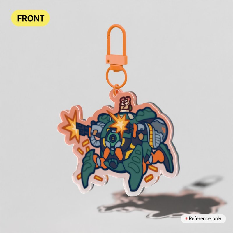WRECKING BALL acrylic keychain by turboemmy - ACGGOODS