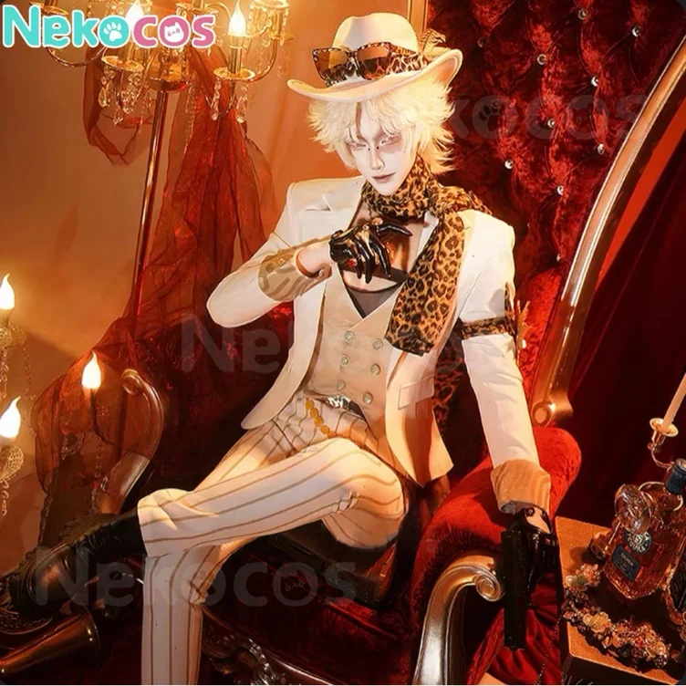 【Nekocos】Game Identity V Prospector Dazzling Lone Wolf Cosplay Costume | In Stock - Full Set / L