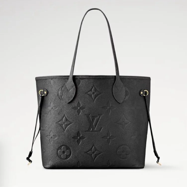 LV Neverfull MM Black 
